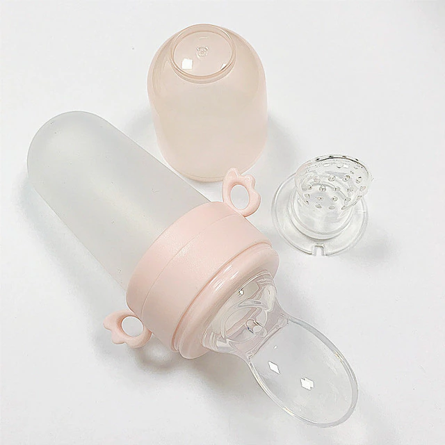 Baby Feeding Squeeze Bottle Spoon Feeder