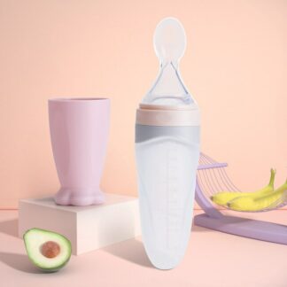 Baby Silicone Spoon Bottle Feeder