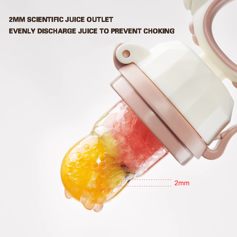 Children’s Fruit And Vegetable Feeder Baby Silicone Spoon - Image 2