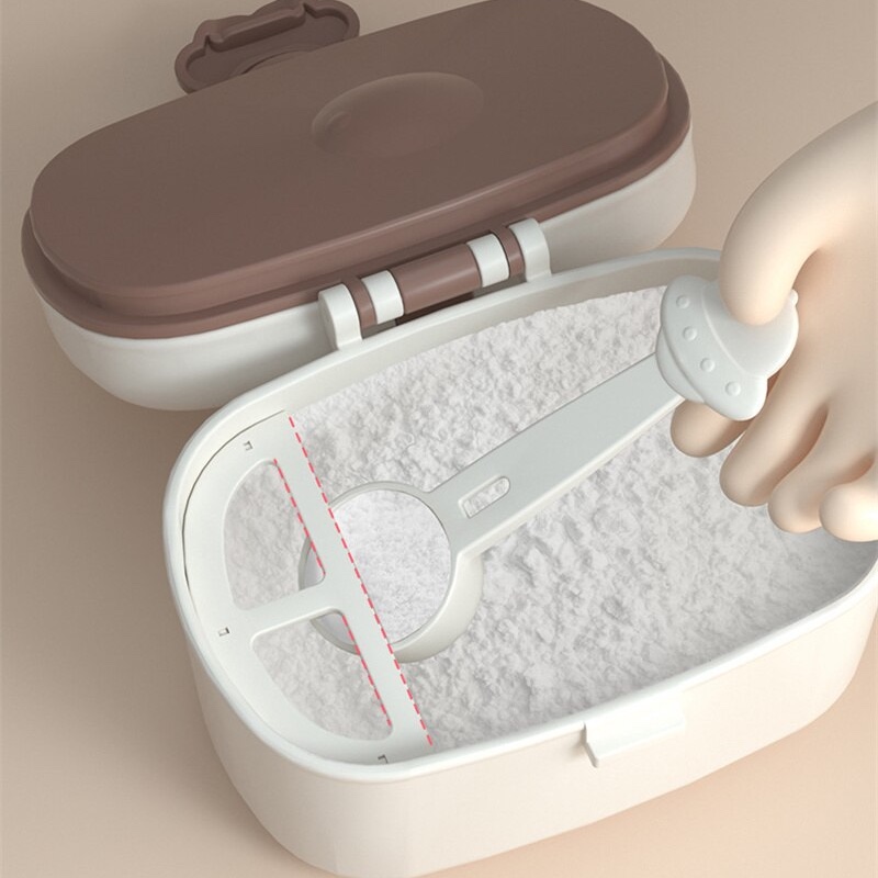 Portable Baby Milk Powder, Fruits, Snacks and Nuts Storage Containers BPA Free Non-Spill - Image 3