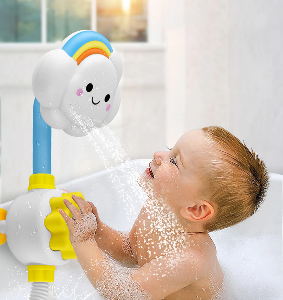 Clouds Model Faucet Shower Water Spray Toy For Children - Image 2