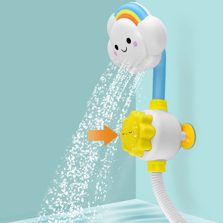 Clouds Model Faucet Shower Water Spray Toy For Children - Image 3
