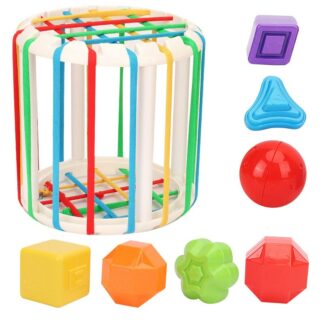 Shape Building Blocks Classification Game Baby Montessori Learning