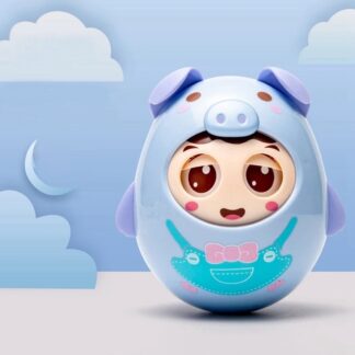 Newborns Rattles Teether Montessori Musical Tumbler Teeth Soft Toy