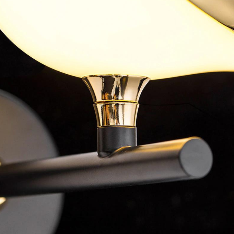 Nordic LED Golden Bird Wall Lamp Parlor Bar - Image 4