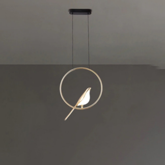 Nordic LED Ceiling Pendant Lights, Golden Bird