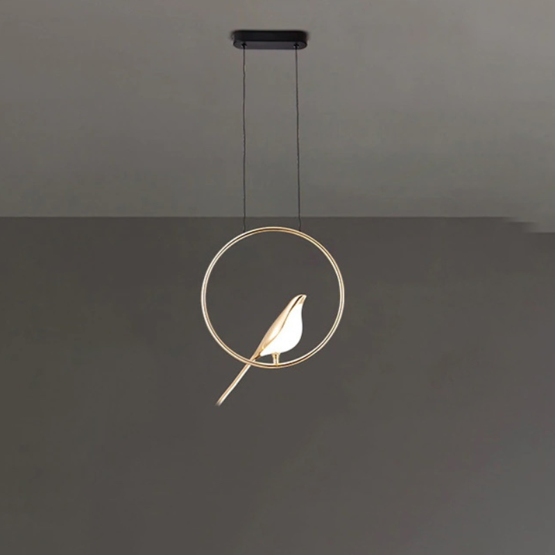 Nordic LED Ceiling Pendant Lights, Golden Bird