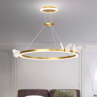Nordic Butterfly LED Chandelier Indoor Lighting