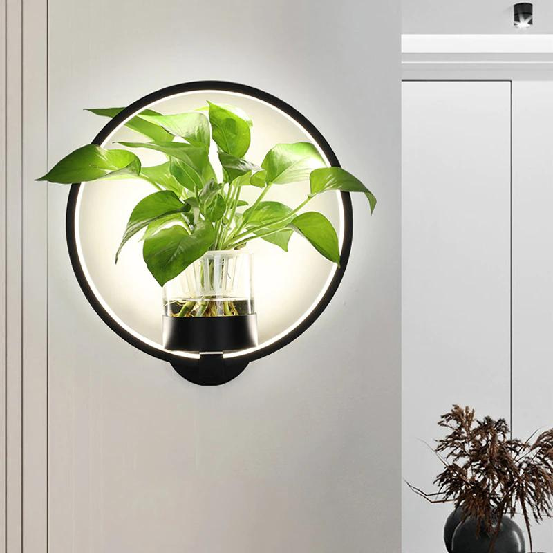 Nordic Plant Wall Lamps