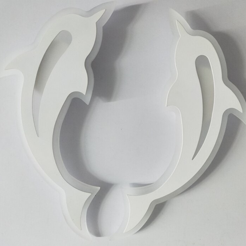 Modern Minimalist Bedroom Acrylic Dolphin Wall Lamps - Image 4