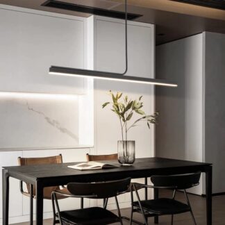 Modern Minimalist Lines Chandelier Light