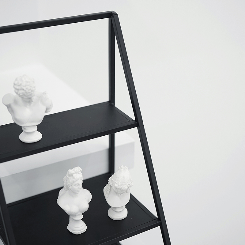 3 Layers Storage Racks Metal Holder 31*17cm, Black - Image 4