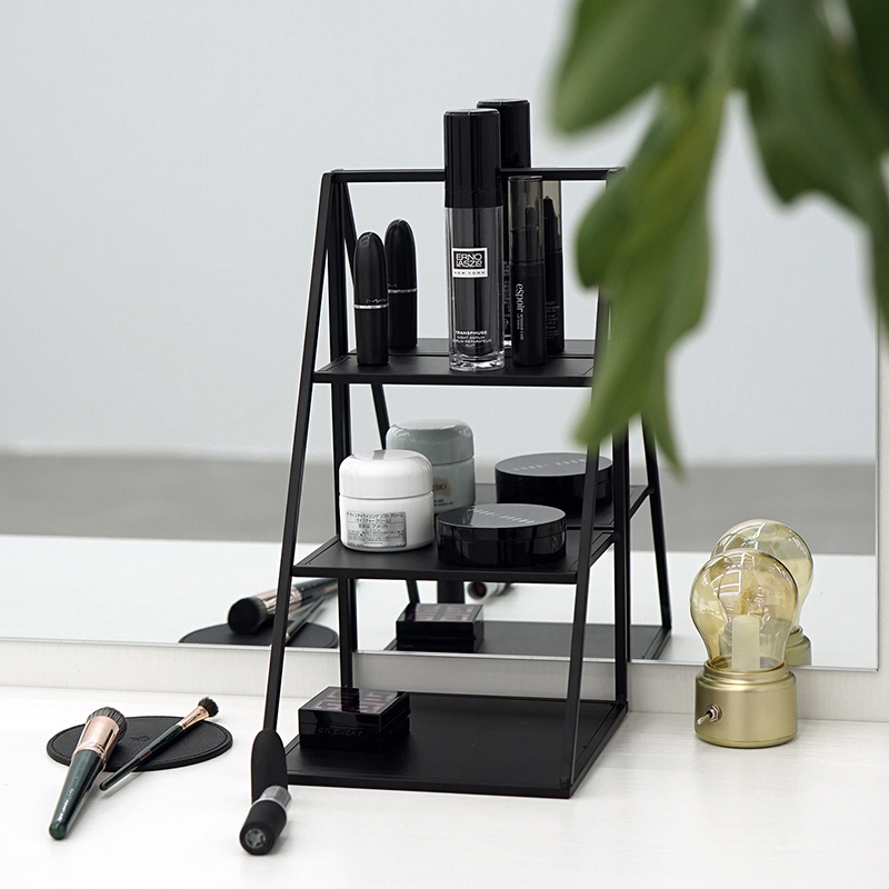 3 Layers Storage Racks Metal Holder 31*17cm, Black