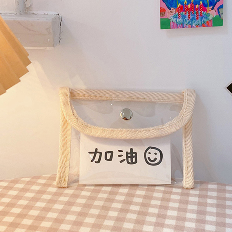 Fashion Transparent PVC Coin Purse Small Wallet - Image 4