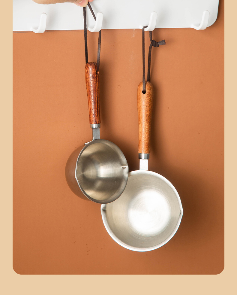 200 ml 304 Stainless Steel Multipurpose Hot Oil Pan, Mini Milk Pan - Image 7