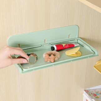 Foldable Retractable Bedroom Bedside Hanging Shelf