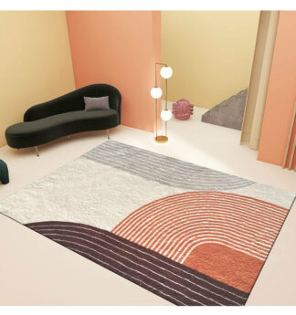 Luxury Imitation Cashmere Rectangle Fluffy Soft Carpet