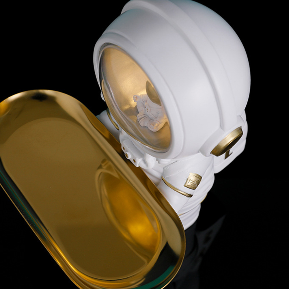 Creative Astronaut Statue Storage Tray Home Decoration - Image 4