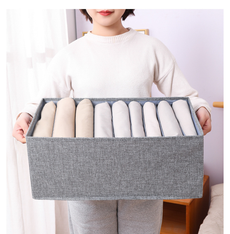 Clothes Storage Basket Drawer Household Organizer - Image 2