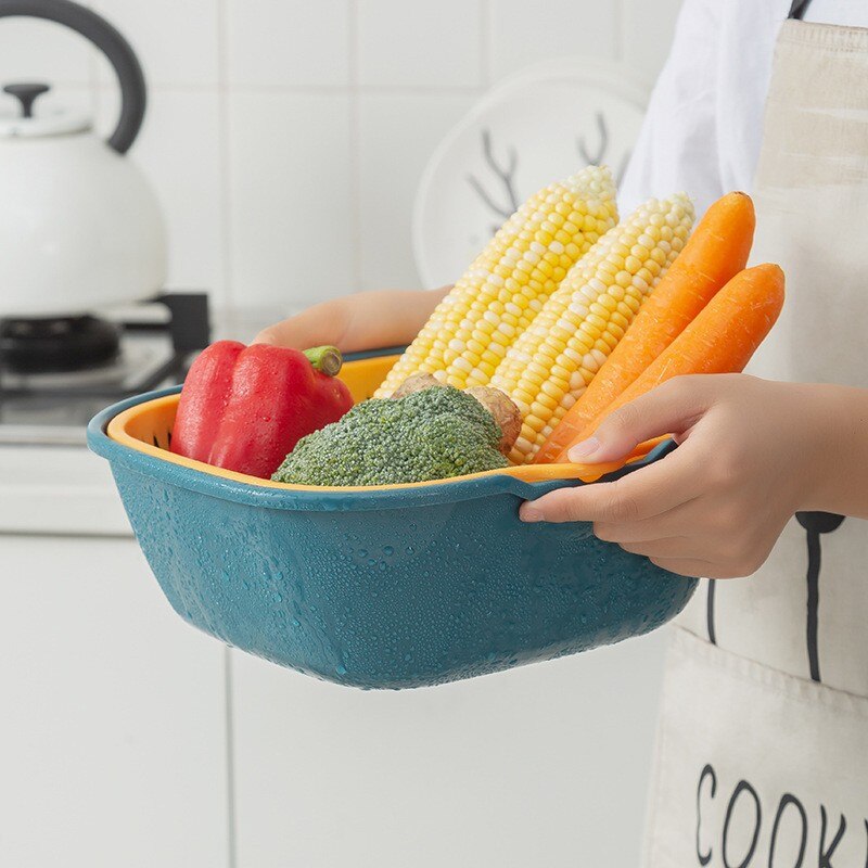 Vegetable Basket Bowl For Kitchen - Image 2