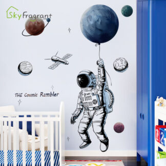 Astronaut Space Theme Wall Sticker
