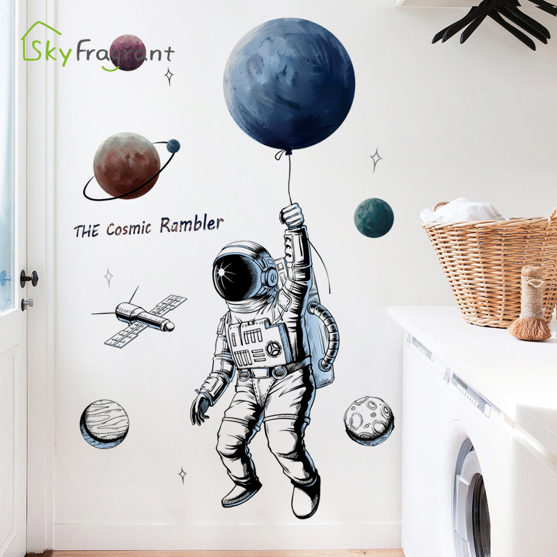 Astronaut Space Theme Wall Sticker - Image 5