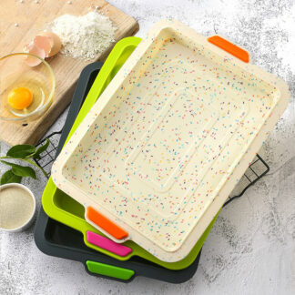 Square Silicone Baking Tray Pan
