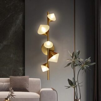 Stairs Mirror Led Wall Lamp Modern Long Wall Light