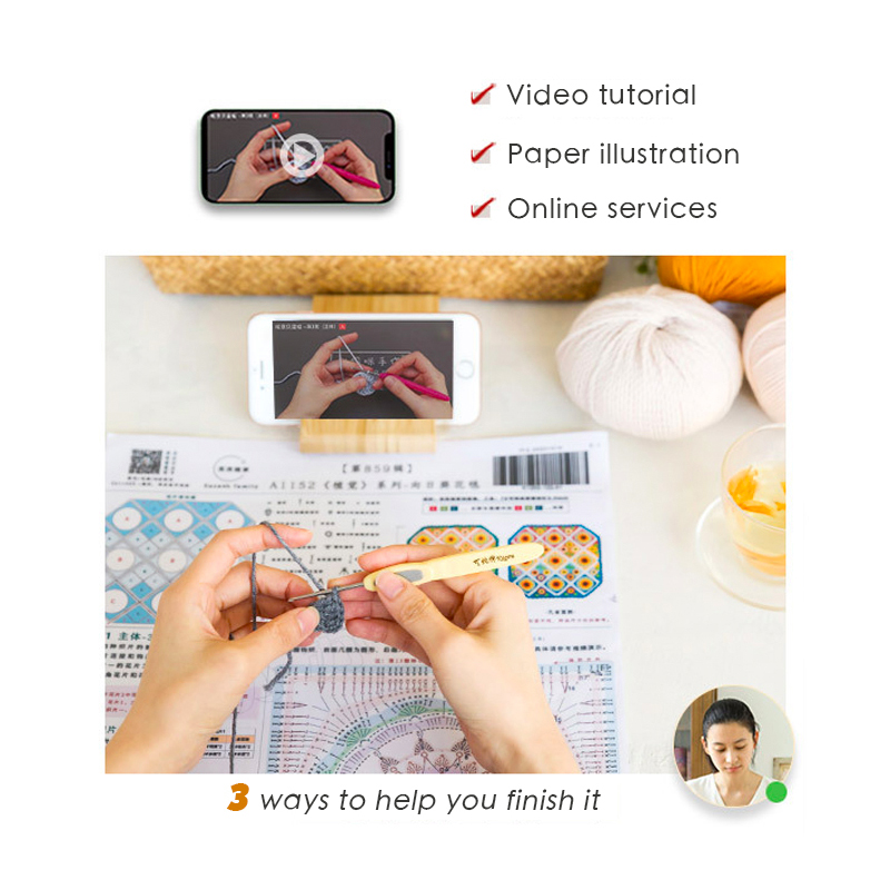 Handmade DIY Crochet Cute Animal Set - Image 4