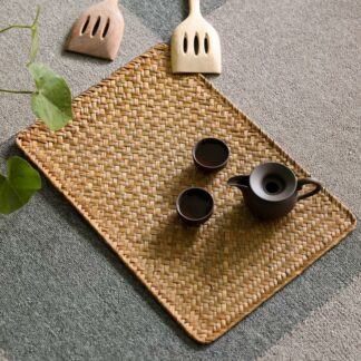 Rattan Placemats Dining Rectangular Coaster