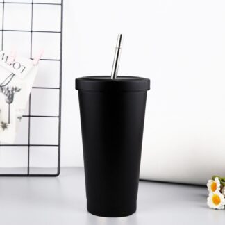 Thermal Mug Stainless Steel Vacuum Cup, Black