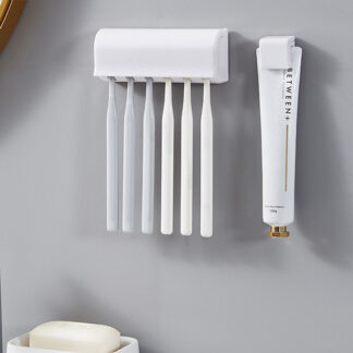 Wall-Mounted Toothpaste Holder