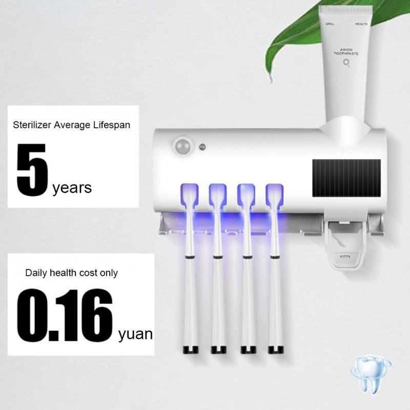 Ultraviolet Disinfection Wall Toothbrush Holder - Image 3