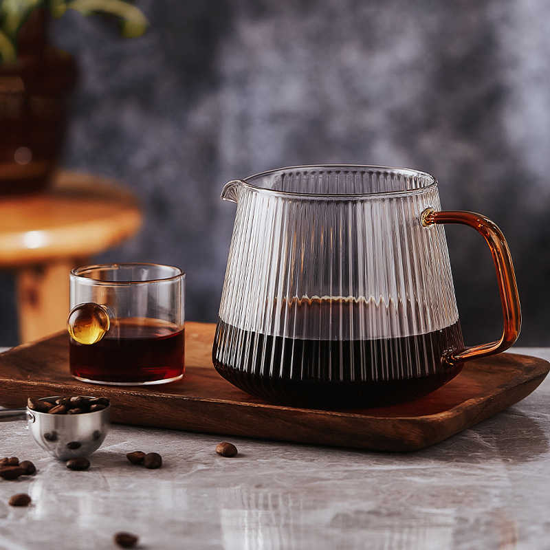 V Filter Cup Coffee Pot Heat-Resistant Glass Teapot Coffee Kettle - Image 2