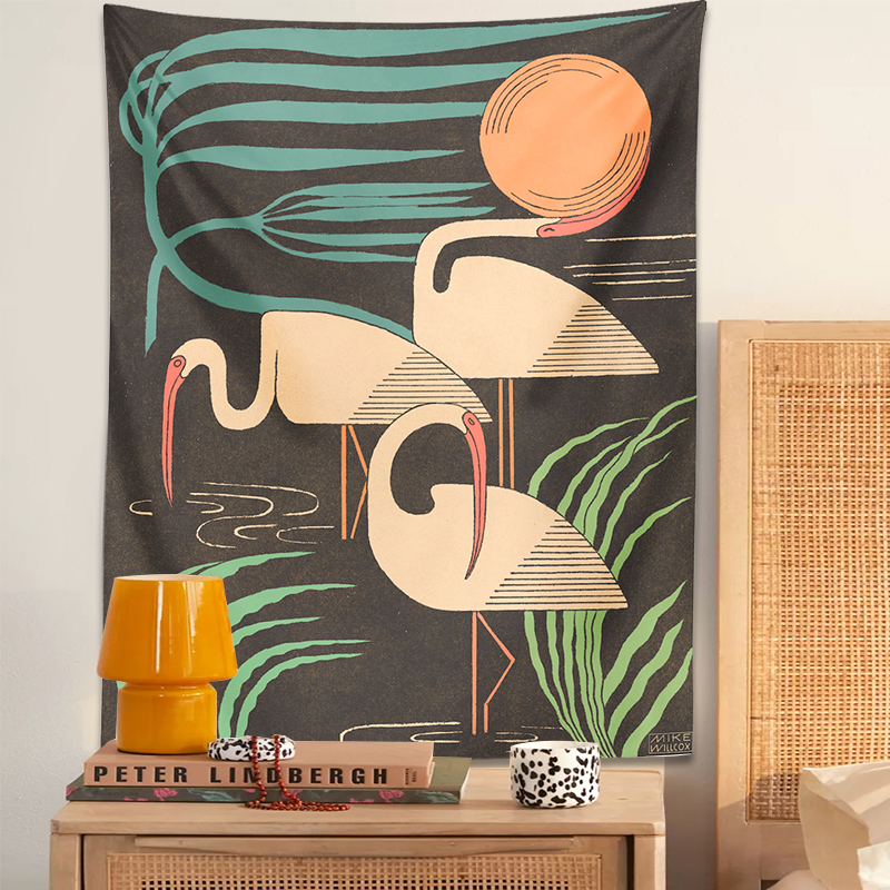 Vintage Bohemian Inspired Wall Hanging Moon - Image 3