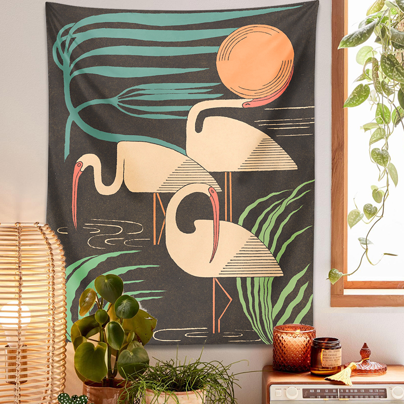 Vintage Bohemian Inspired Wall Hanging Moon - Image 5