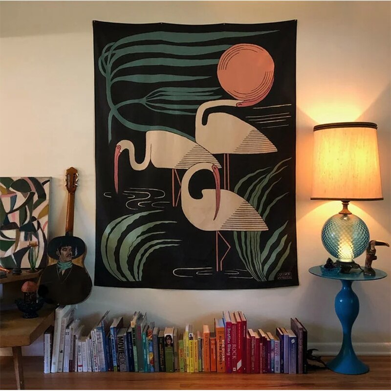 Vintage Bohemian Inspired Wall Hanging Moon - Image 6