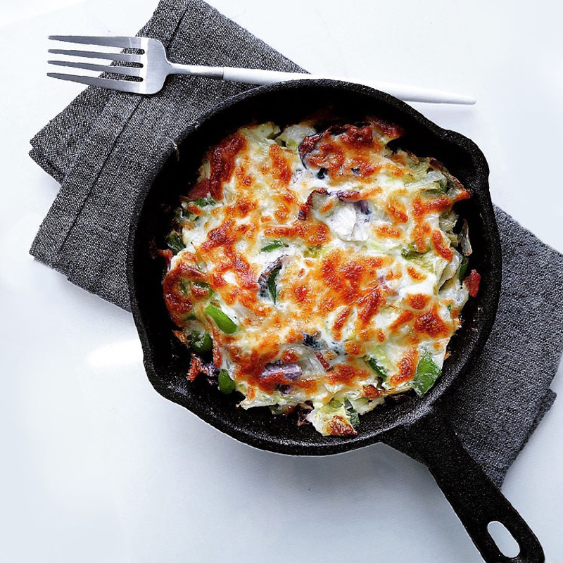 Vintage 15CM Round Cast Iron Small Frying Pan, 15cm - Image 2