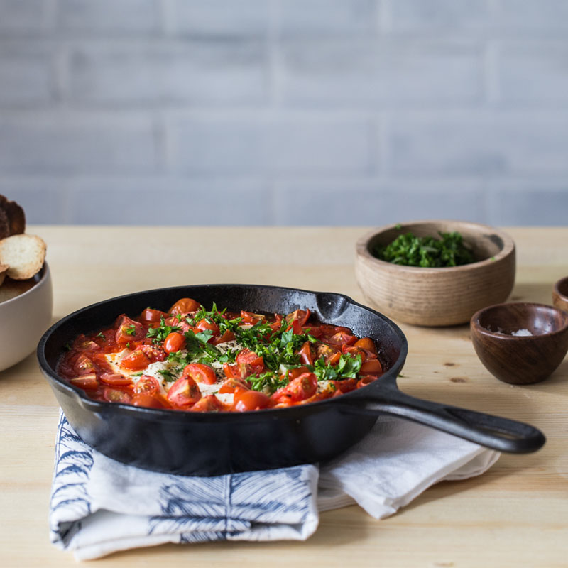 Vintage 15CM Round Cast Iron Small Frying Pan, 15cm - Image 4