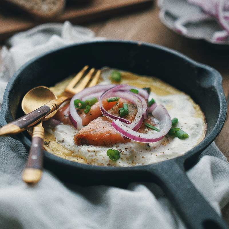 Vintage 15CM Round Cast Iron Small Frying Pan, 15cm