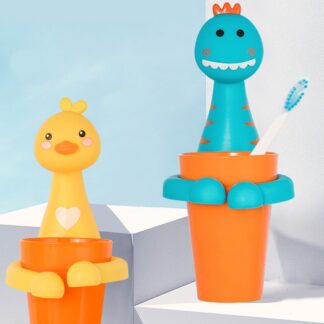 Wall Mounted Kids Toothbrush Holder