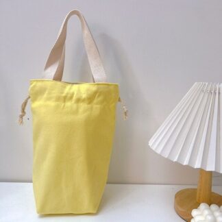 Canvas Water Bottle Storage Bags Tumbler Case