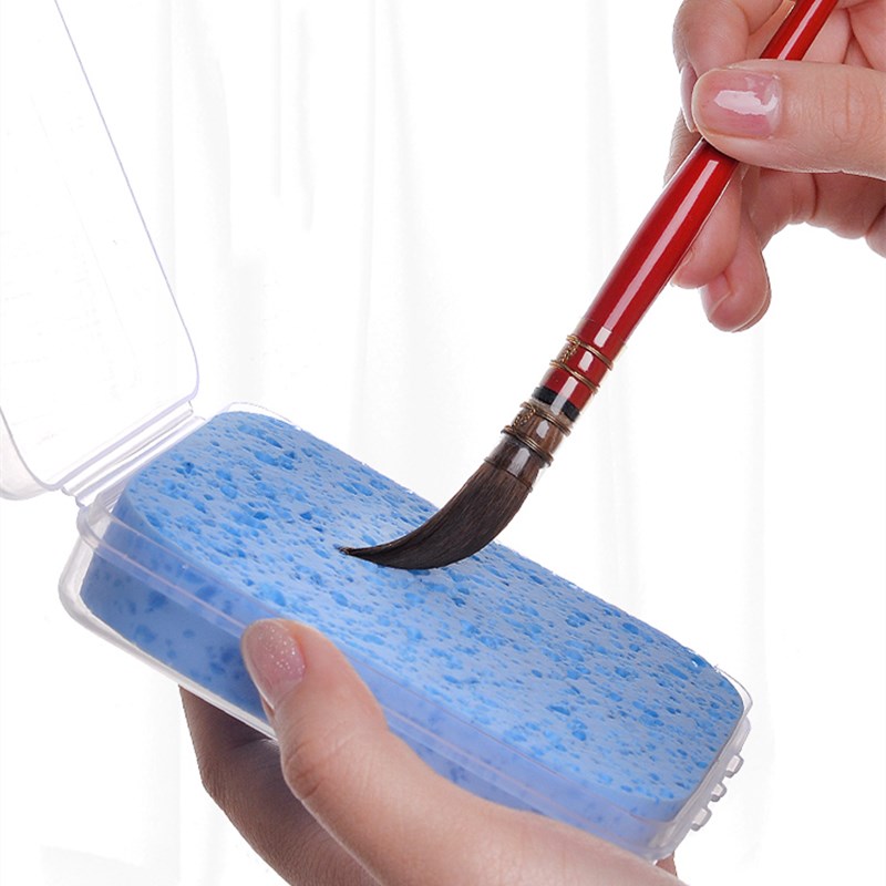 Strong Water-Absorbing Watercolor Brush Cleaning Tool