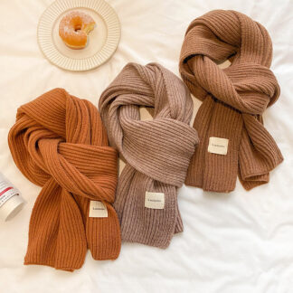 Soft Wool Bufanda Big Tassels Winter Long Scarf