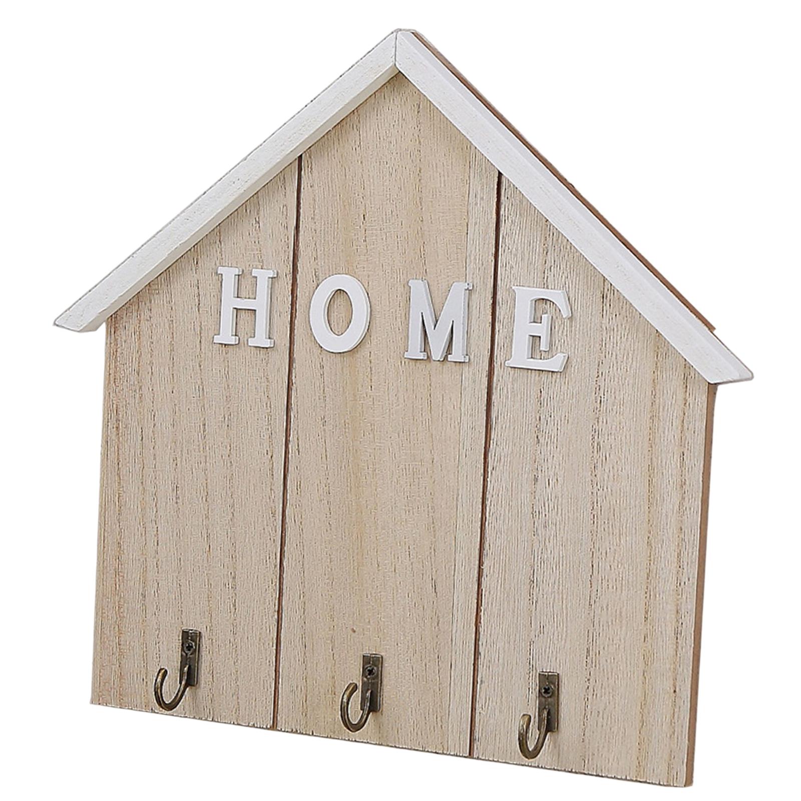 Wood Key Holder Wall Storage for Home Door