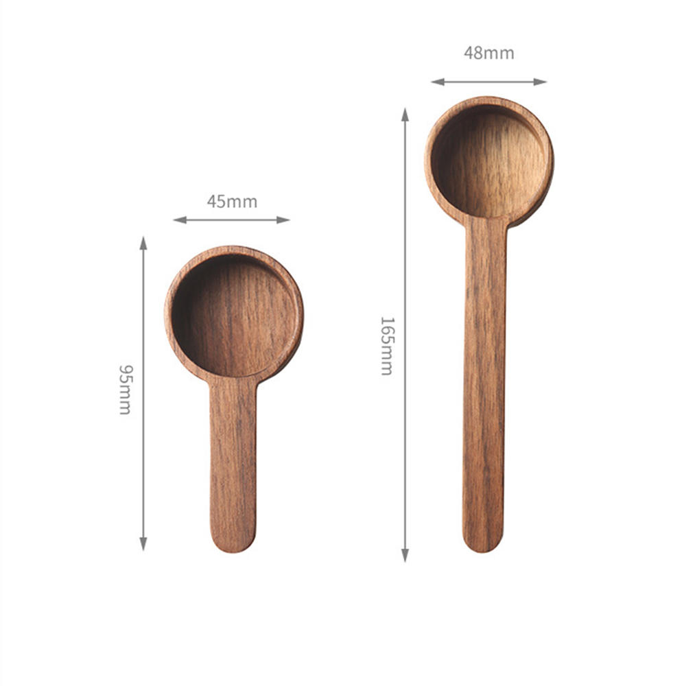 2PCS Wooden Measuring Coffee Spoon - Image 6