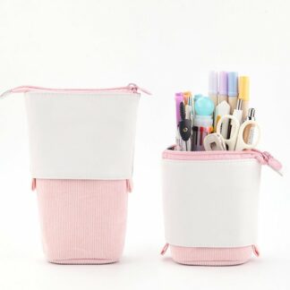 Creative Retractable Pink Pencil Case