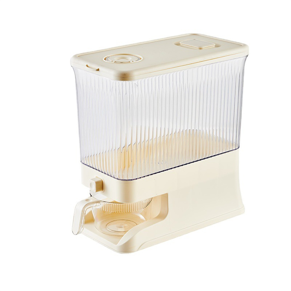 Plastic Sealed Rice Bucket Grain Dispenser Storage Box - Image 4