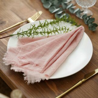 12pcs Retro Napkins Rustic Table Decoration