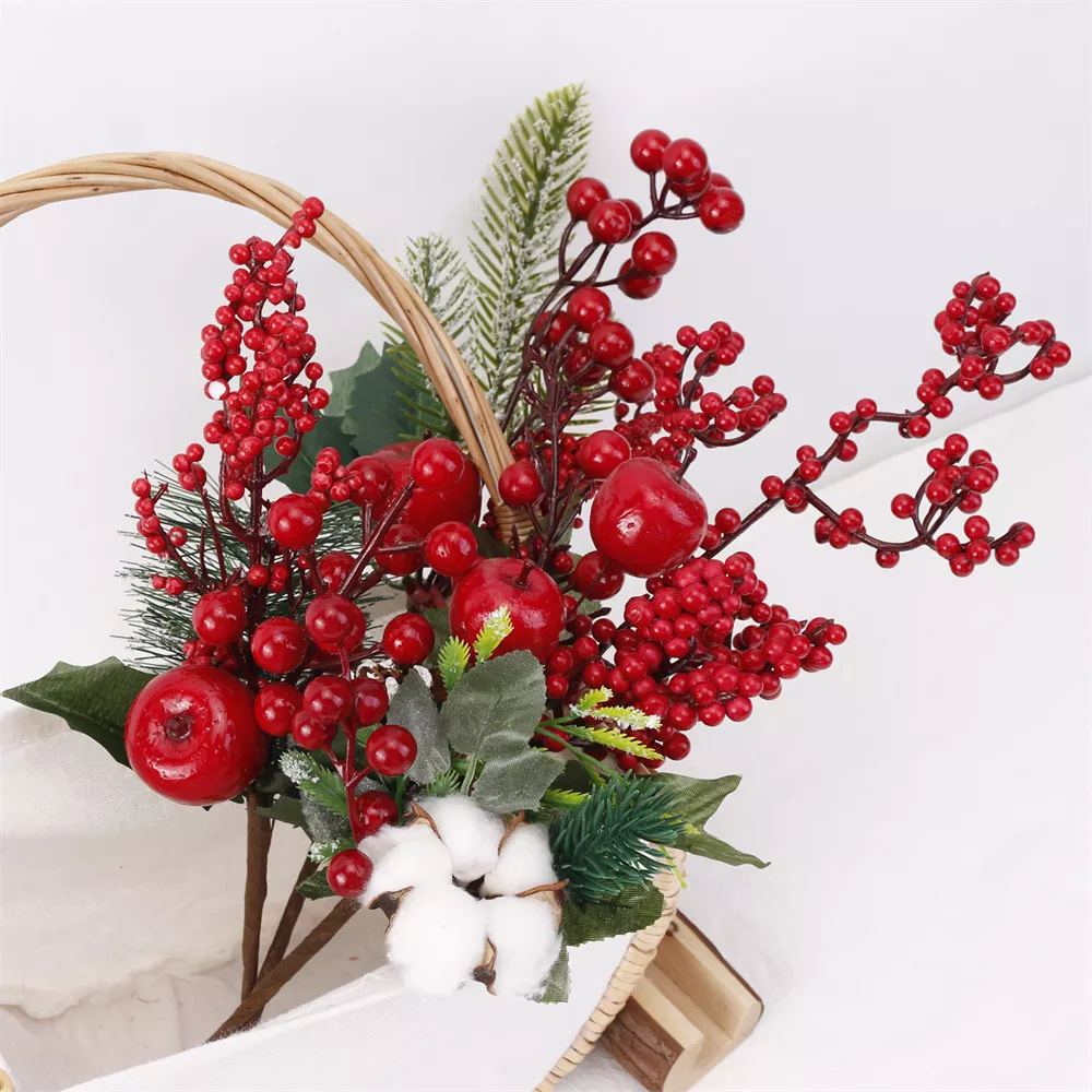 Artificial Plant Berry Christmas Decoration - Image 4
